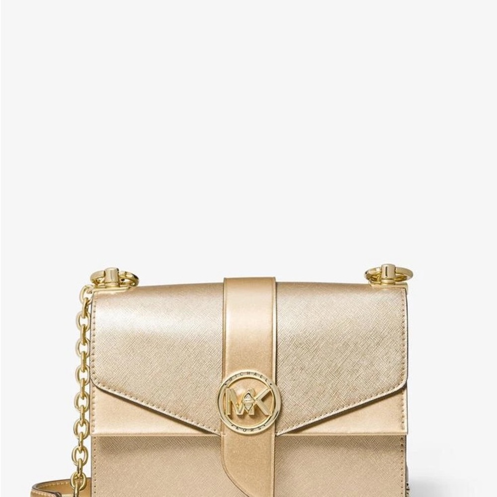 NWOT Michael Kors Crossbody Bag Gold